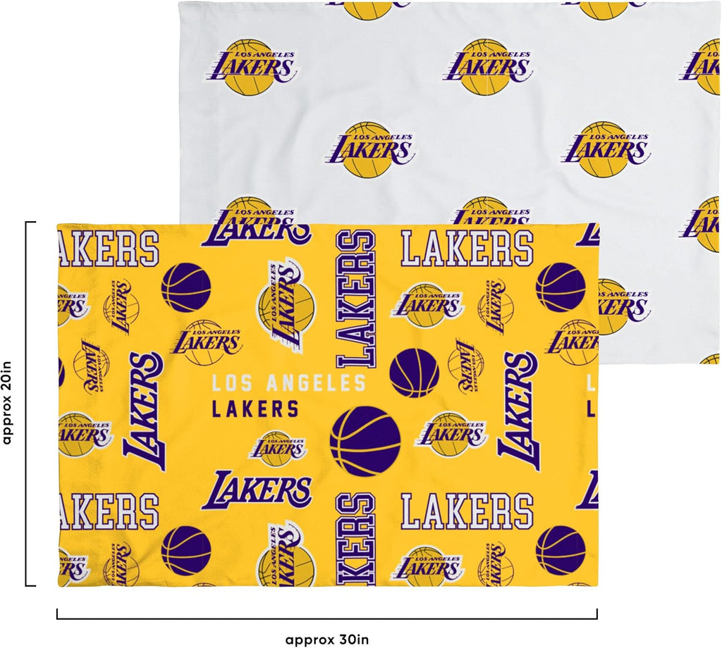 FOCO Unisex-Adult NBA Team Logo Bed in a Bag Comforter, Sheets, Pillow Cases Bedding 5-Piece Set