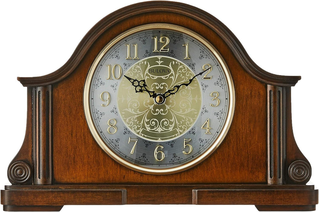 Bulova B1975 Chadbourne Old World Clock, Walnut