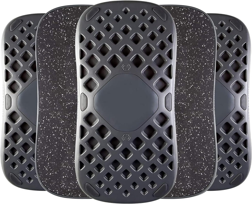 FluidStance Adult Balance Board for Standing Desk - Anti Fatigue USA Made 360 Degree Rocker Wobble Board as Exercise Equipment to Increase Focus & Movement - Sustainable Anti-Slip Plane Standing Board