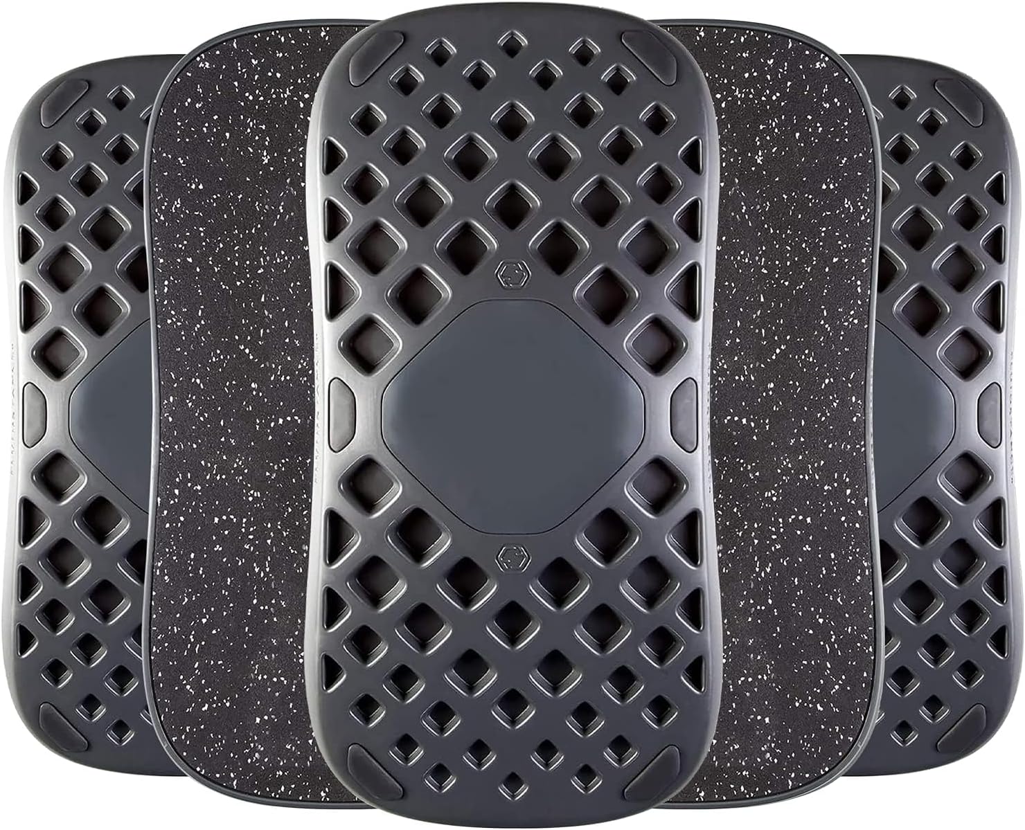 FluidStance Adult Balance Board for Standing Desk - Anti Fatigue USA Made 360 Degree Rocker Wobble Board as Exercise Equipment to Increase Focus & Movement - Sustainable Anti-Slip Plane Standing Board