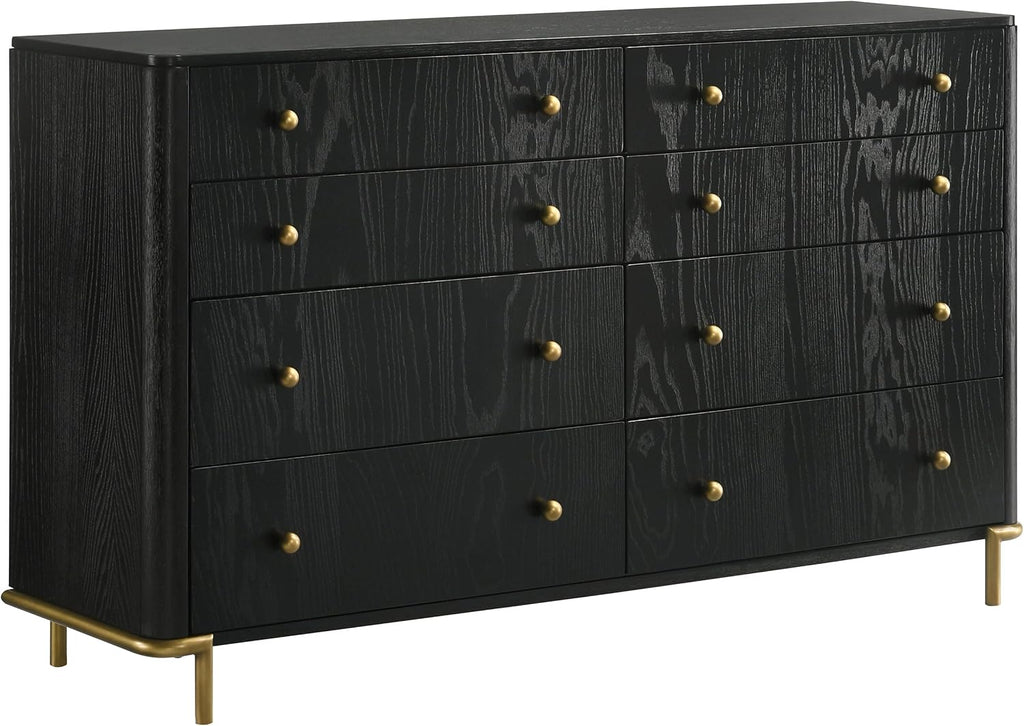Black and Grey 5 King Bedroom Set