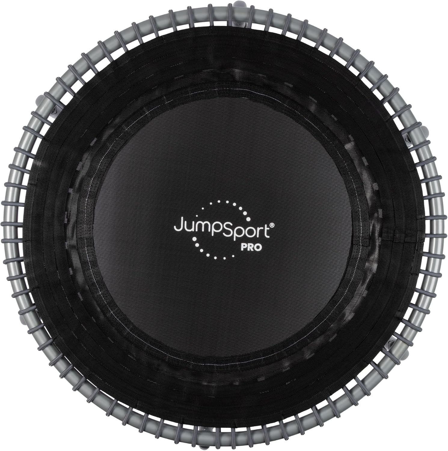 JumpSport 350 PRO 39 Inch Fitness Trampoline Indoor Rebounder Cardio Workout Equipment 300 lb Capacity