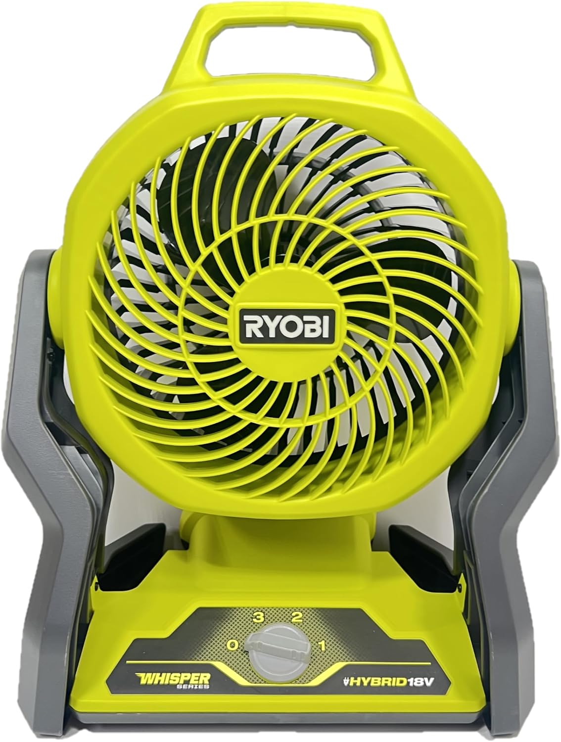 Ryobi Tools 18-Volt Hybrid Portable Fan Kit with Battery and Charger (No Retail Packaging) | PCL811Kit