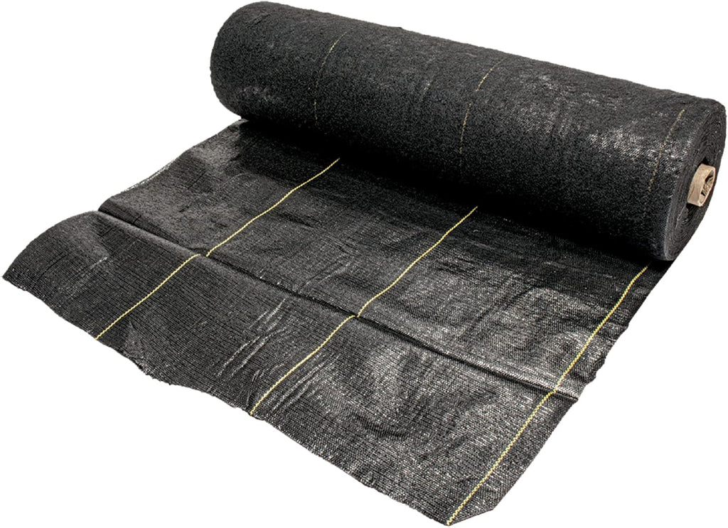 Pro 3 oz Landscape Fabric, Black, 6 x 300 Feet – Heavy-Duty Weed Control and Ground Cover for Gardens, Beds, Mulch, Outdoor Landscaping, and Yard Areas