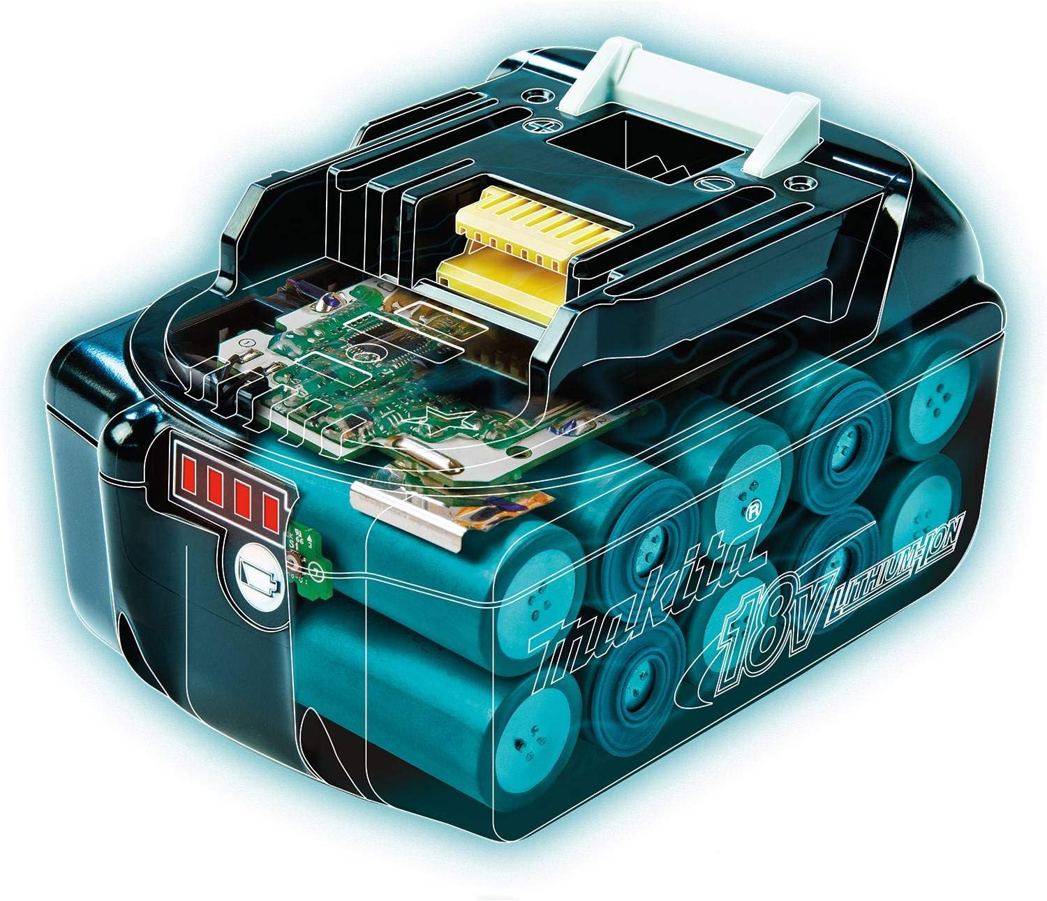 Makita BL1840BSC2 18V LXT® Lithium-Ion Battery and Charger Starter Pack (4.0Ah) | Includes Two 18V Lxt 4.0ah BL1840B Batteries and DC18SD Charger, Li-Ion, Charges in ≈90 Minute, Star Protection