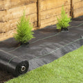 Agfabric Landscape Fabric 6.5x300ft Weed Barrier Fabric Heavy Duty, Weed Block Gardening Ground Cover Mat,Woven Geotextile Fabric for Commercial Driveway