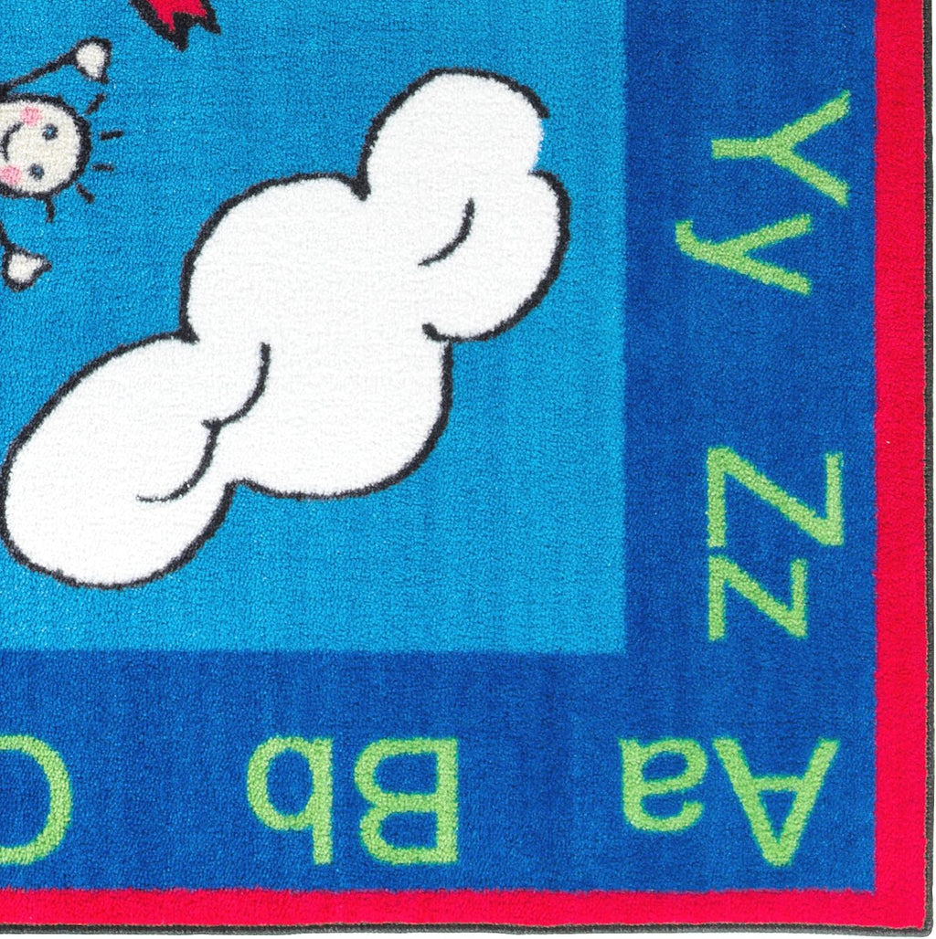 Flagship Carpets Fun with Music Colorful Musical Notes Classroom Educational Area Rug for Kids and Teachers, Durable Quality for Schools, Preschool, Daycare, Learning Centers, 5'10' x 8'4'