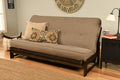 KODIAK FURNITURE Aspen Full-Size Futon Mattress, Beige Linen