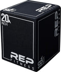 REP Soft Plyo Box | 3-in-1 Foam Jump Box | 3 Size Options 16', 20', 24' | Plyometric Training Platform | Home Gym Equipment | Non-Slip Step Block | Adjustable Workout Box | CrossFit Jump Tool
