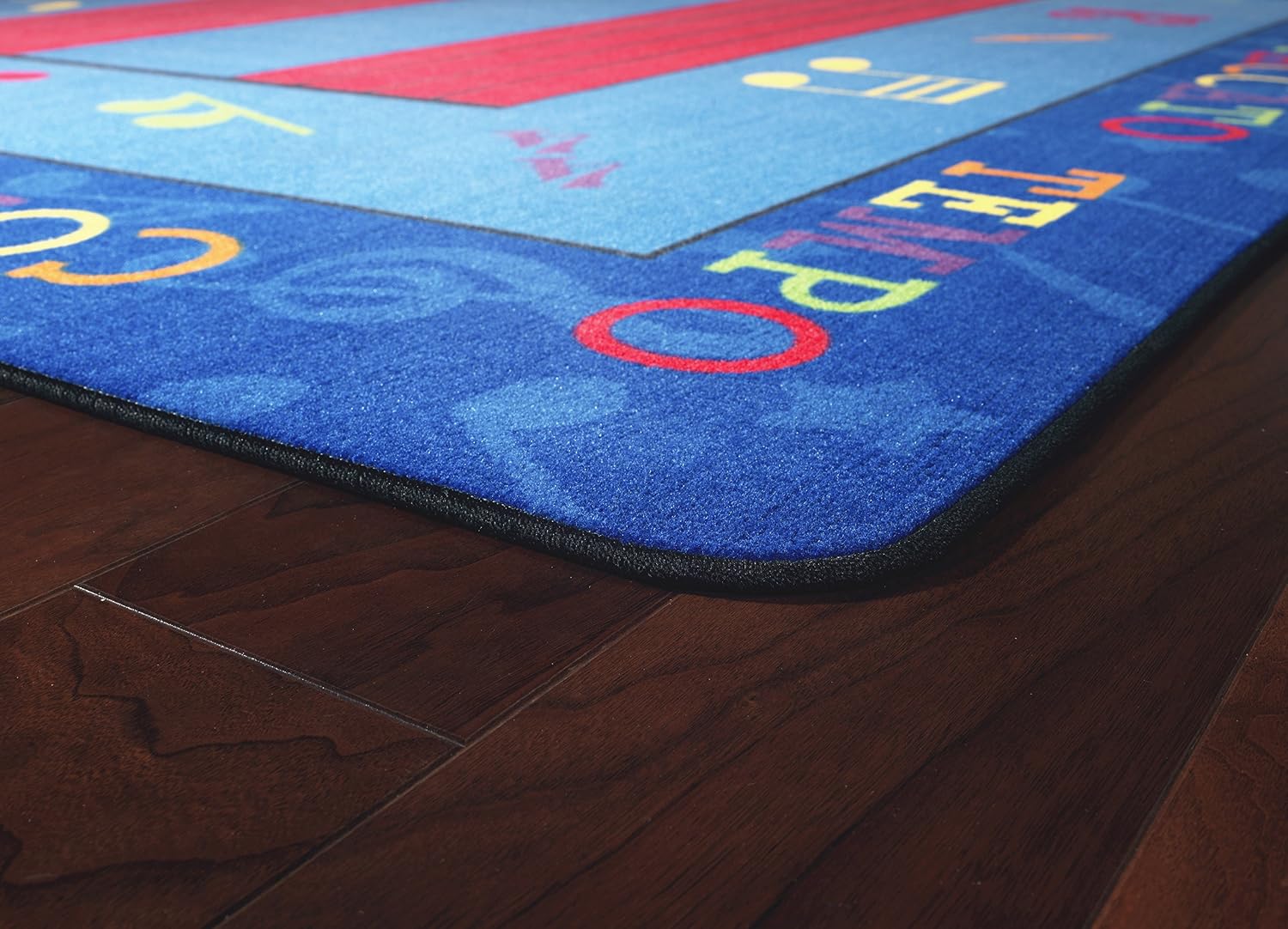 Flagship Carpets Fun with Music Colorful Musical Notes Classroom Educational Area Rug for Kids and Teachers, Durable Quality for Schools, Preschool, Daycare, Learning Centers, 10'6' x 13'2'