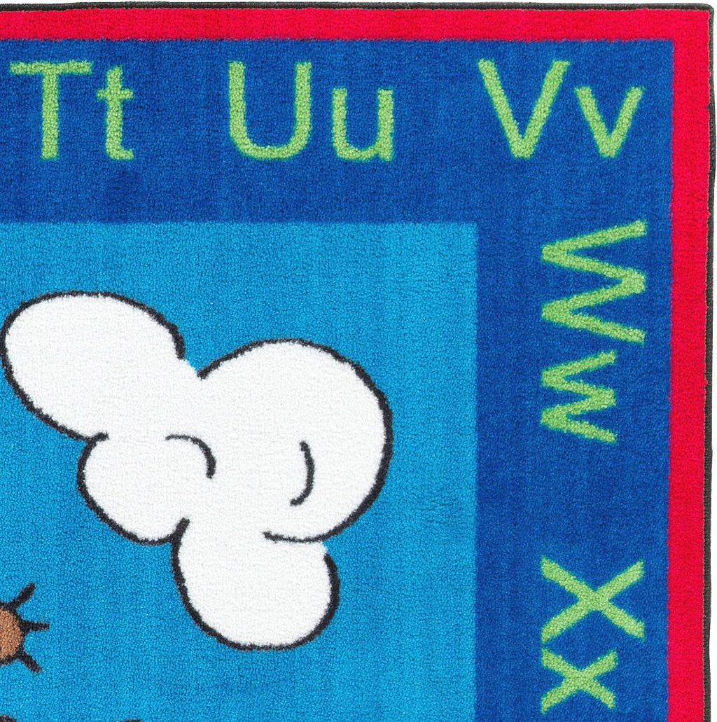 Flagship Carpets Fun with Music Colorful Musical Notes Classroom Educational Area Rug for Kids and Teachers, Durable Quality for Schools, Preschool, Daycare, Learning Centers, 5'10' x 8'4'