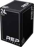 REP Soft Plyo Box | 3-in-1 Foam Jump Box | 3 Size Options 16', 20', 24' | Plyometric Training Platform | Home Gym Equipment | Non-Slip Step Block | Adjustable Workout Box | CrossFit Jump Tool