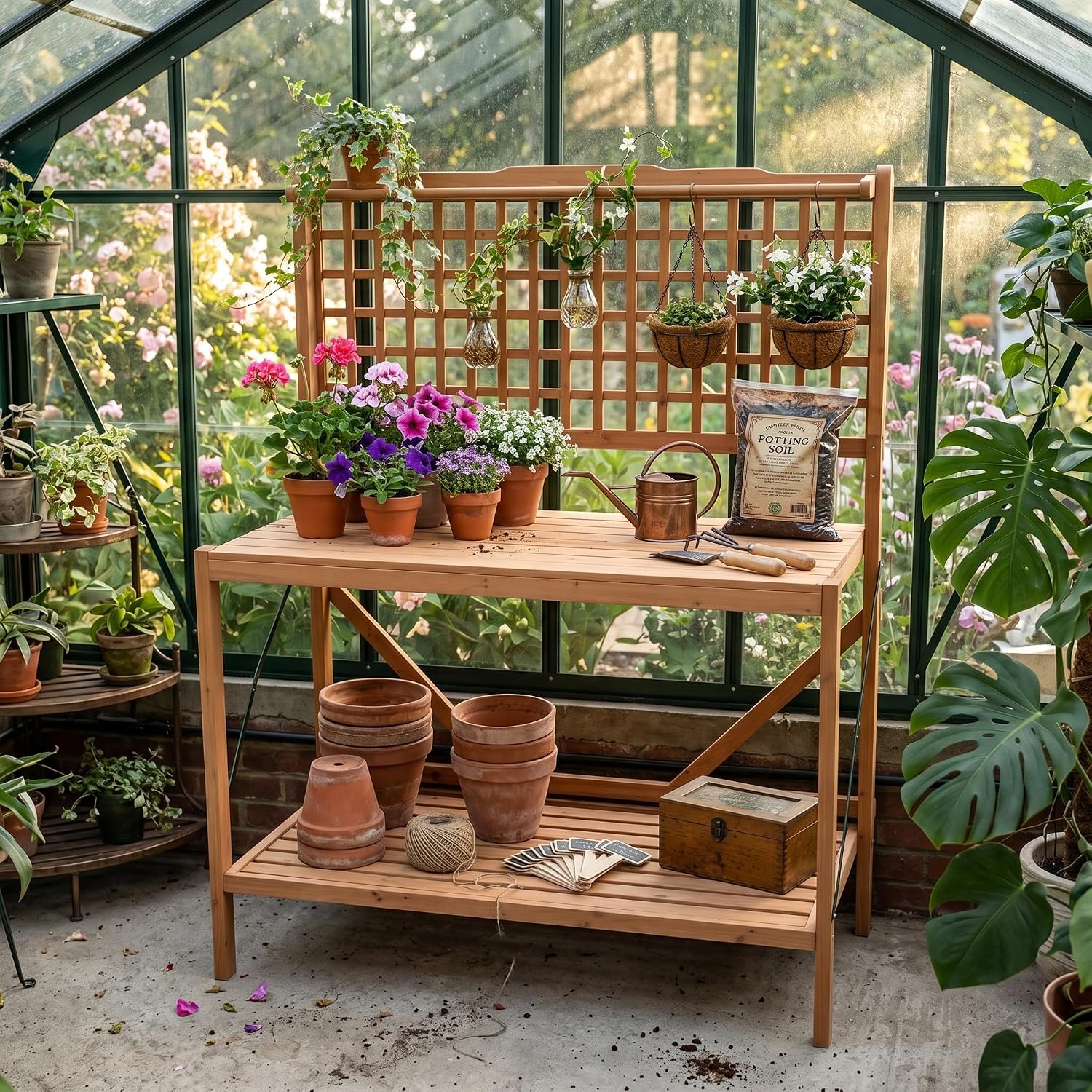 Foldable Potting Bench