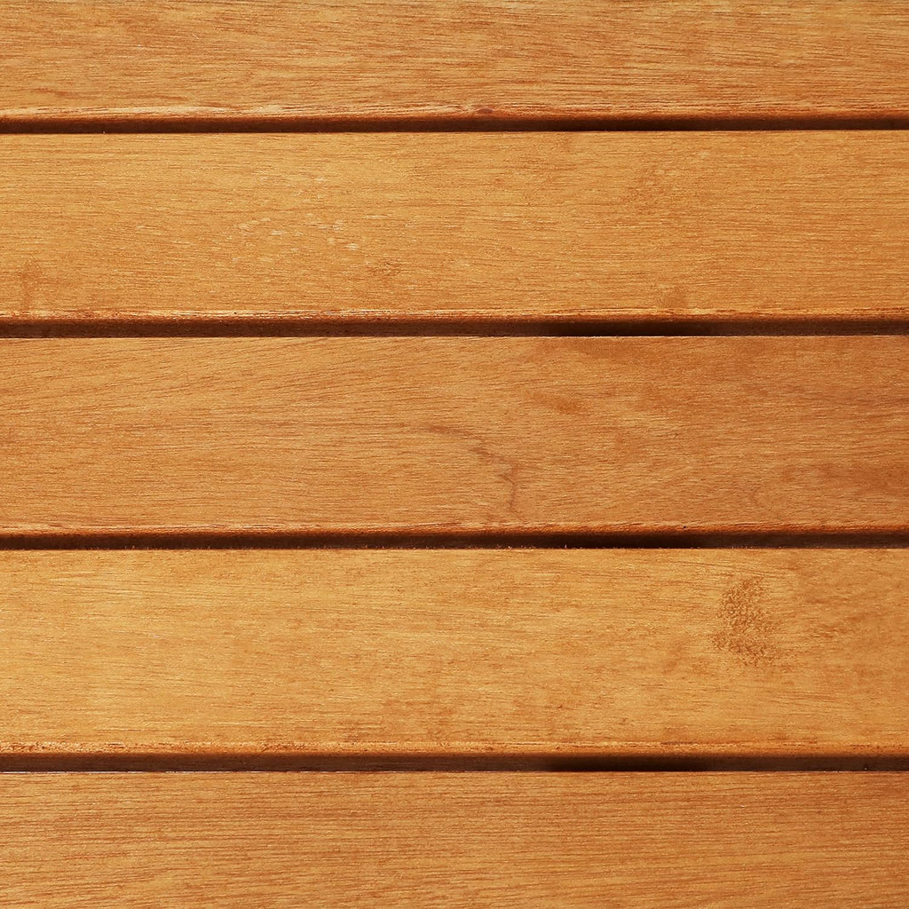 Sunnydaze 68-Inch Meranti Wood Outdoor Planter Box Bench with Teak Oil Finish