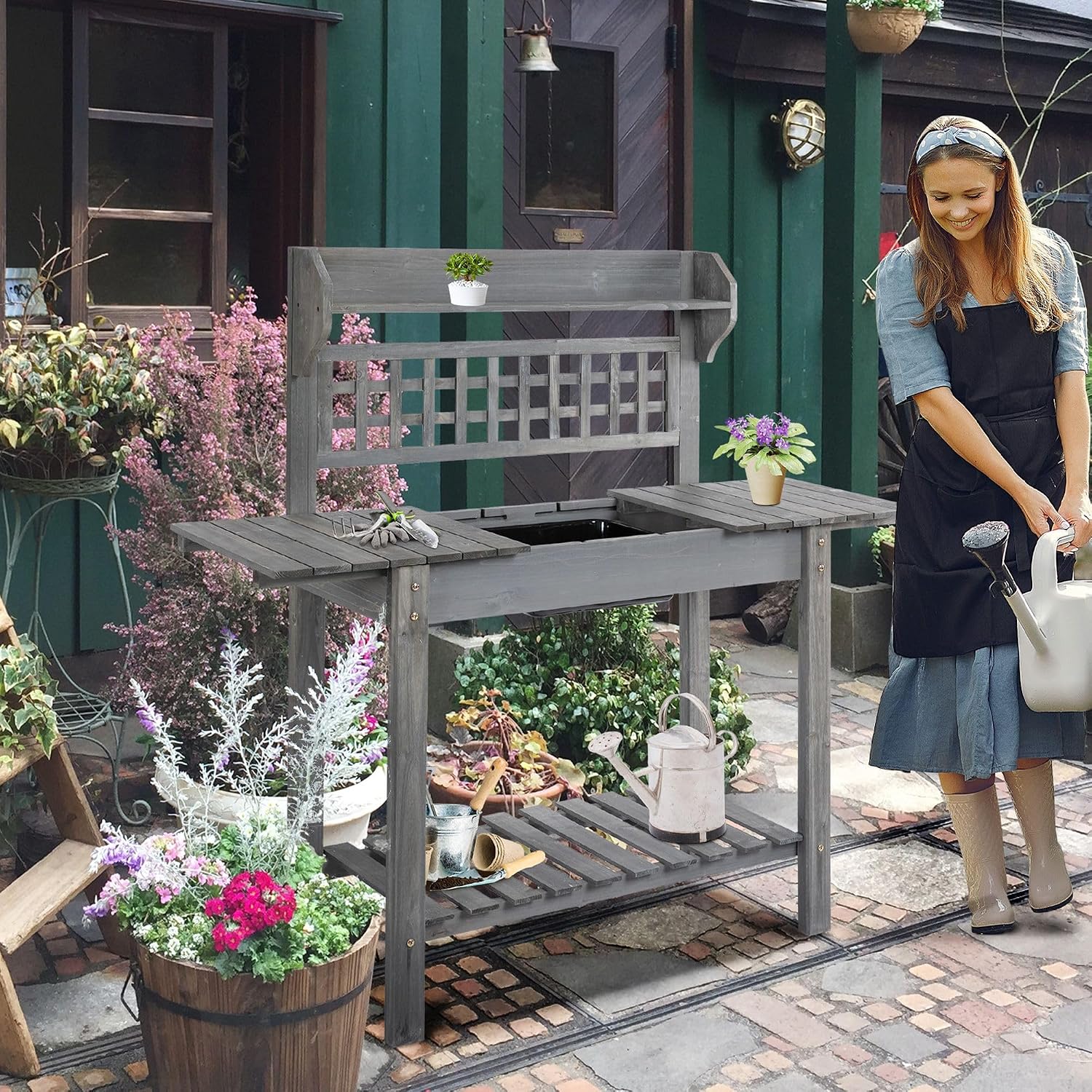 Outdoor Potting Bench