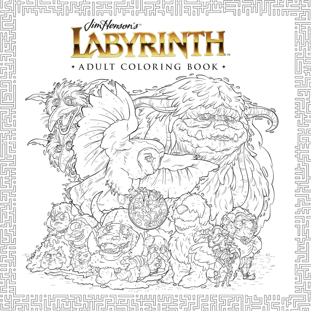 Jim Henson's Labyrinth Adult Coloring Book