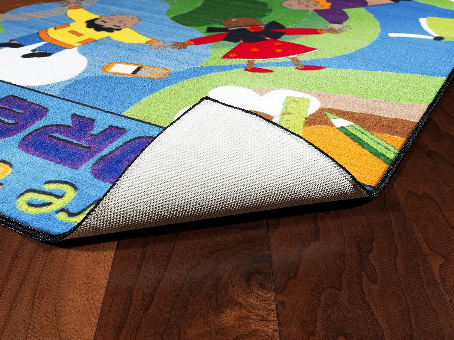 Flagship Carpets Fun with Music Colorful Musical Notes Classroom Educational Area Rug for Kids and Teachers, Durable Quality for Schools, Preschool, Daycare, Learning Centers, 10'6' x 13'2'