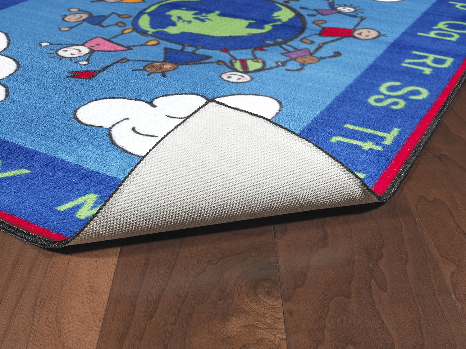 Flagship Carpets Fun with Music Colorful Musical Notes Classroom Educational Area Rug for Kids and Teachers, Durable Quality for Schools, Preschool, Daycare, Learning Centers, 5'10' x 8'4'