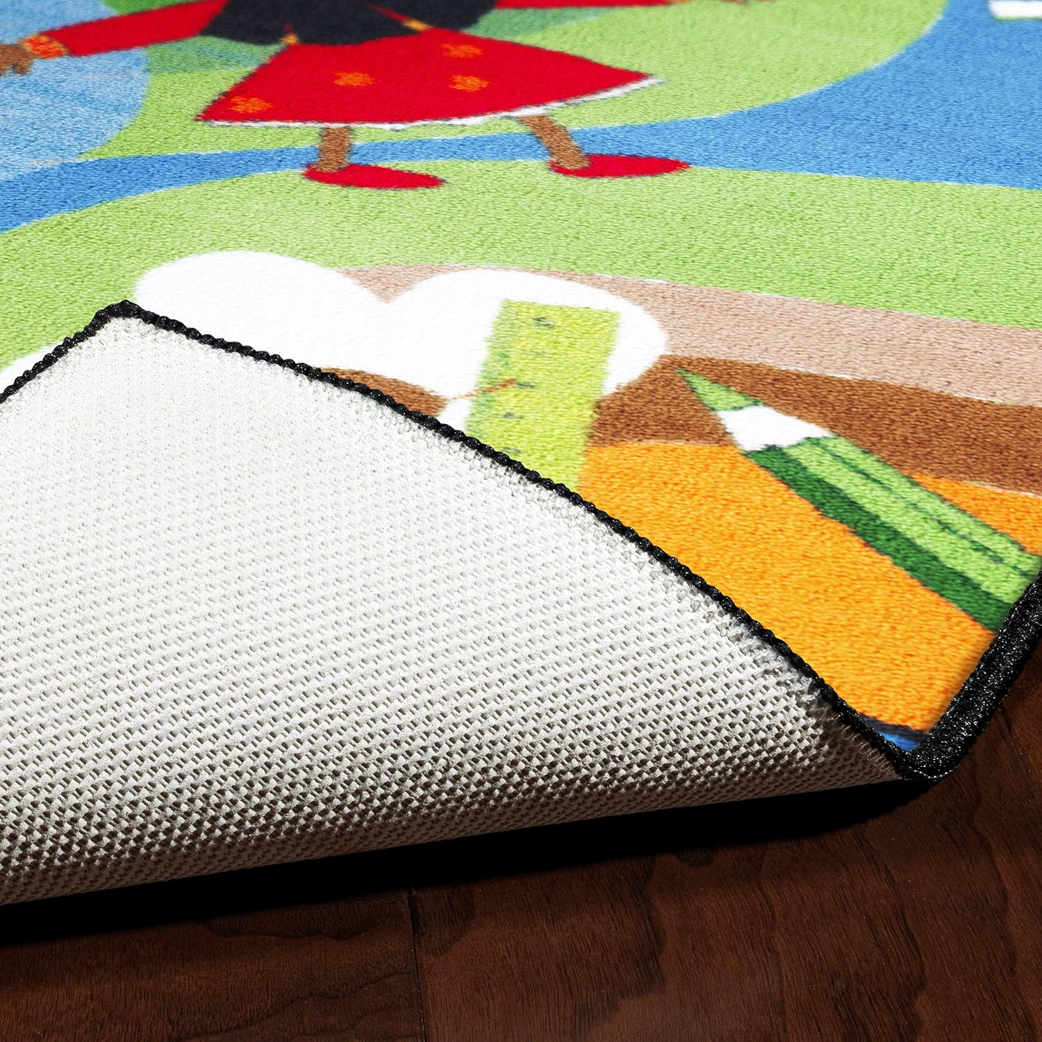 Flagship Carpets Fun with Music Colorful Musical Notes Classroom Educational Area Rug for Kids and Teachers, Durable Quality for Schools, Preschool, Daycare, Learning Centers, 10'6' x 13'2'